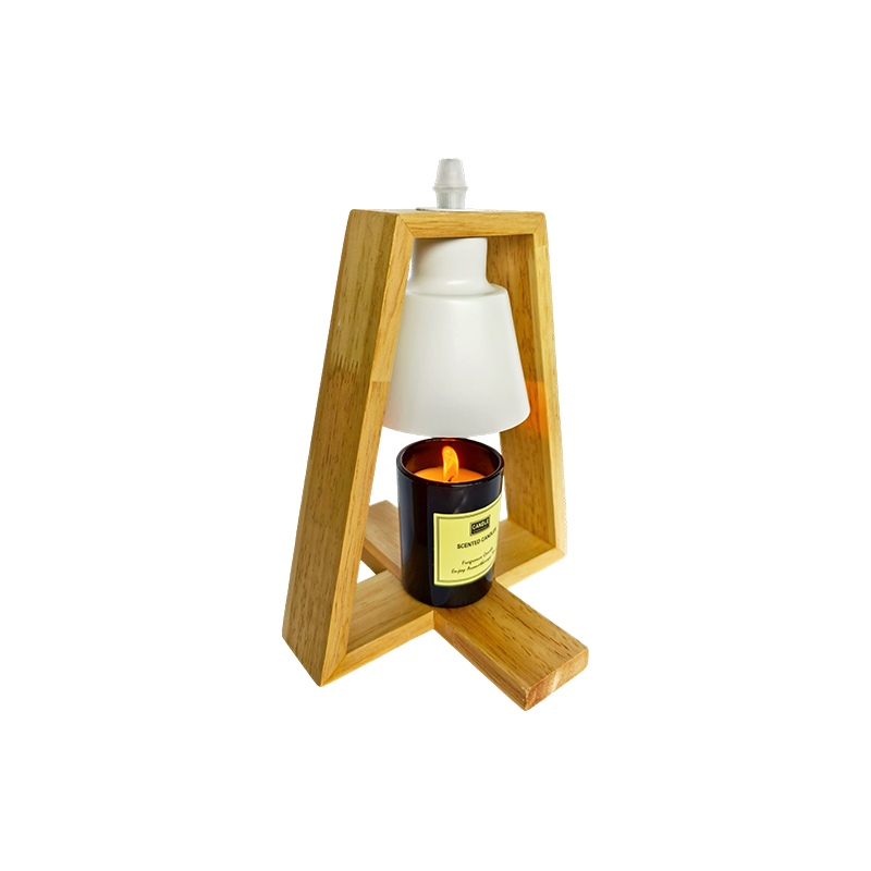 Minimalista fa gyertyamelegítő lámpa - Warm Isle