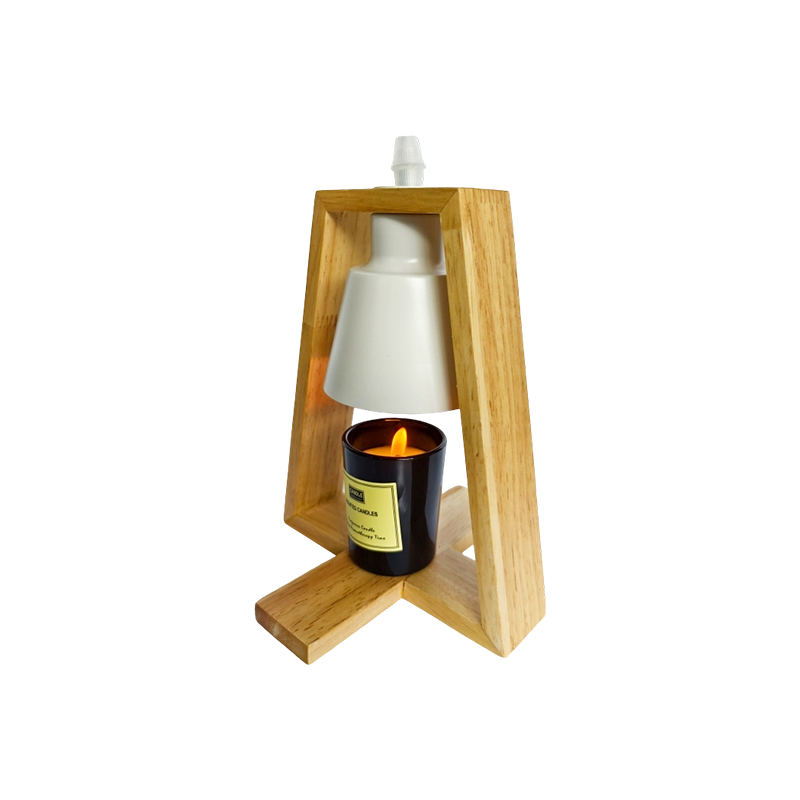 Minimalista fa gyertyamelegítő lámpa - Warm Isle
